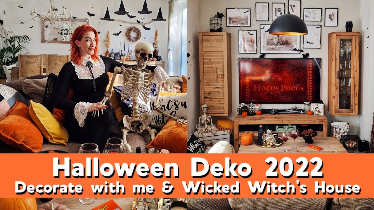 Decorate with me for Halloween: Halloween-Haus & spooky Deko // Weekly Vlog 107 | Sabrina Sterntal