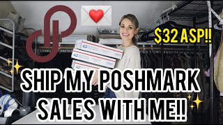 $32 ASP! Ship My Sales on Poshmark With Me!! See What Sold FAST & For a GREAT Profit!