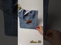 Old Jeans → Stylish Bag🌷👌👍 #diy #sewing #handmadeinusa