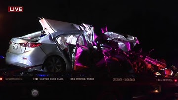 SAPD: 2 people killed in 2 wrecks involving wrong-way driver on Loop 410