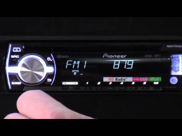 Pioneer DEH-X5500HD - Out Of The Box - YouTube