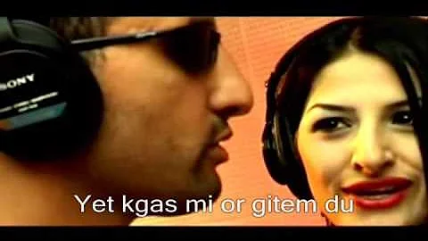 ARAZ & LIA'  'Artzunqners achqeris" LYRICS IN AYAS...