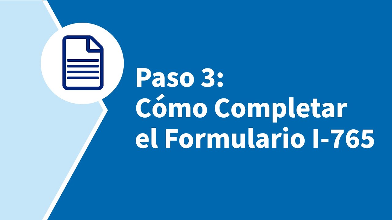 Formulario I 765 Formulario I 765