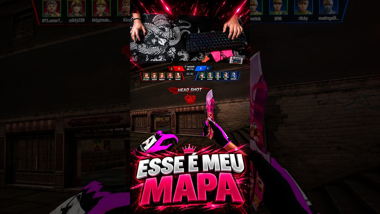 ESSE É MEU MAPA!! AMASSEI NA RANKED