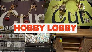 Hobby Lobby Walk Through * New Items Marked Down * Home Decor & Furniture/ Charms /Tote Bags