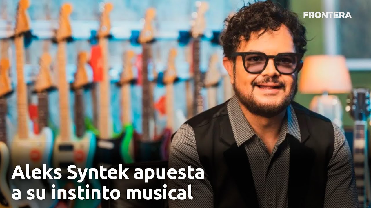 Aleks Syntek disfruta compartir su creatividad musical - YouTube