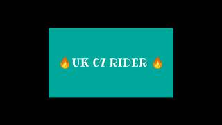 The Uk07 Rider In Assam 🔥/Uk 07 Rider/ Bikash Chetry/ Kokrajhar/Assam/#Shorts/