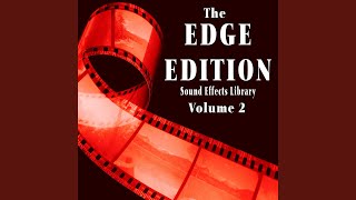 Large Metal Door Opens With Chain Then Slams Shut