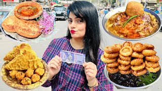 Living on Rs 100 for 24 HOURS Challenge | Patna Food Challenge