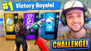 VENDING MACHINE *ONLY* CHALLENGE in Fortnite: Battle Royale!