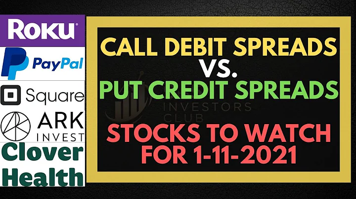 Call Debit Spreads vs Put Credit Spreads | Which Is Better? | Stocks To Watch For 1-11-2021