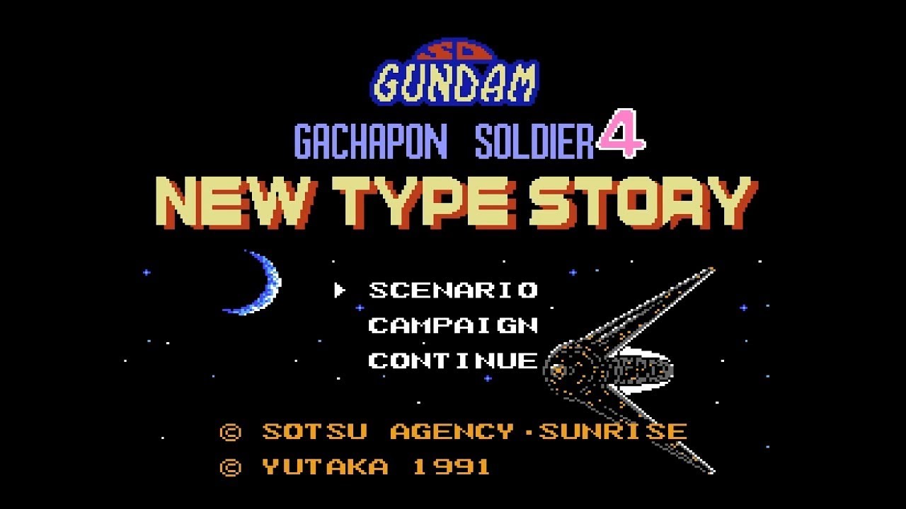 NES SD Gundam - Gachapon Senshi 4: NewType Story - YouTube