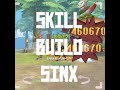 ROX: SB Type Skill Build 2024 | SinX