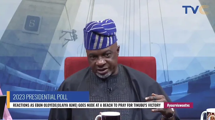 “I Was Asked to do it Spiritually”~ Olaiya Igwe Reveals Why He Went Naked at the Beach.