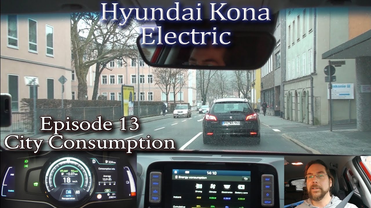 Hyundai Kona Electric - Ep 13 - City Consumption