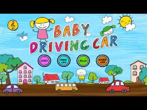 Baby Driving Car