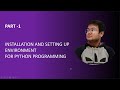 Python and Vs code Installation PART-1 (বাংলা) #python #pythonprogramming #bengalitutorial #vscode