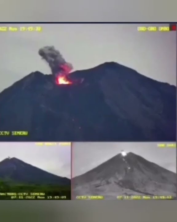 VENO MENA Alam sore ini Semeru meluncurkan api @blitarchenel9992