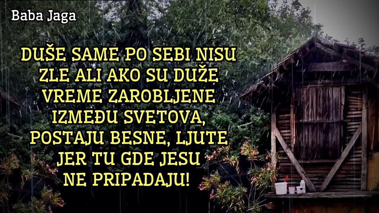 ⁣UKLETI HRAST POD PROZOROM NASE KUCE - ISTINITA PRICA BABA JAGA - ISPOVEST - SRPSKE HOROR PRIČE