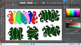 Adobe Illustrator Şekilleri Renk Ayarı Anlatımları