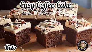 Easy Keto Coffee Cake | With Coffee Whipped Cream by lowcarbrecipeideas 2,621 views 3 days ago 4 minutes, 10 seconds