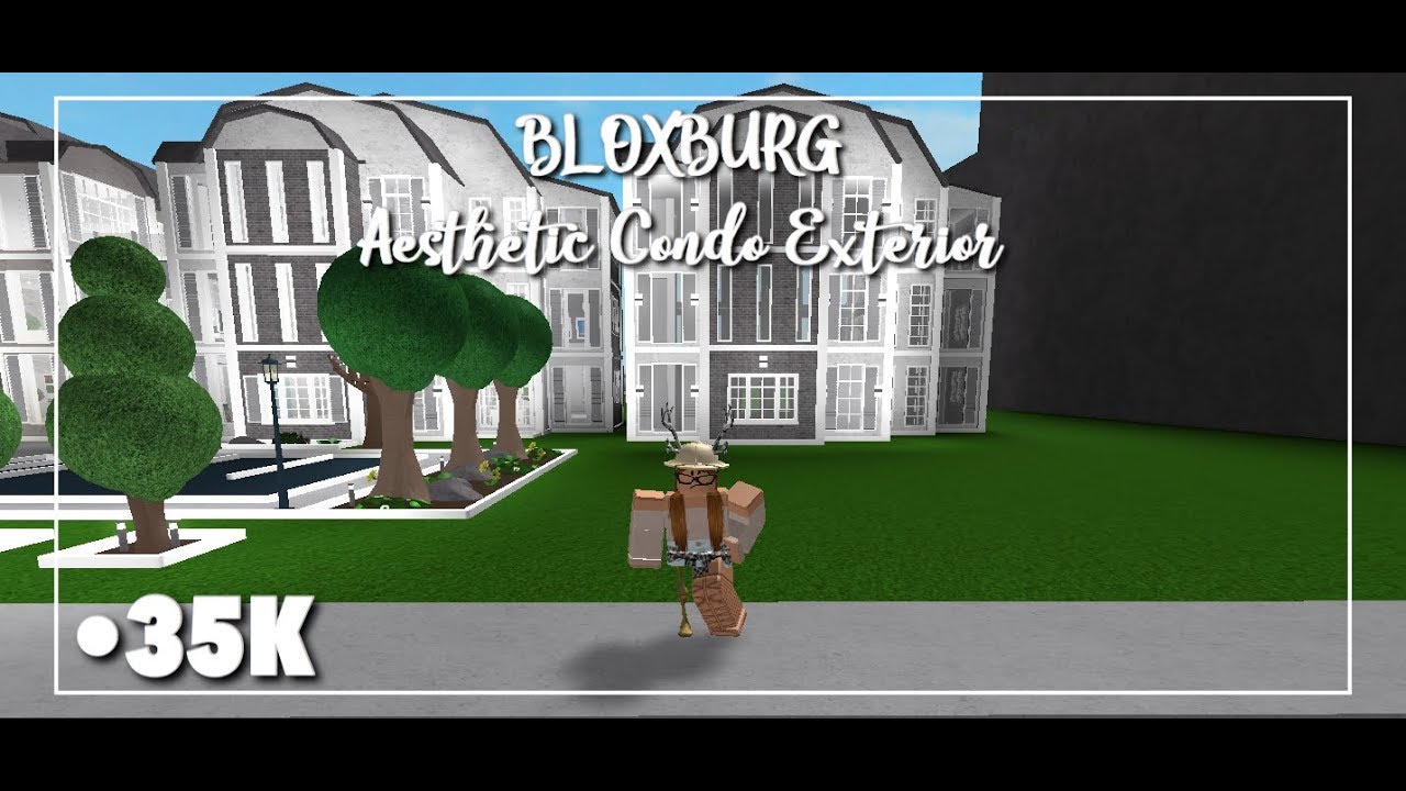 Bloxburg Aesthetic Condo Exterior Youtube - roblox bloxburg condos