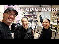 Studio tour of new merrell twins set