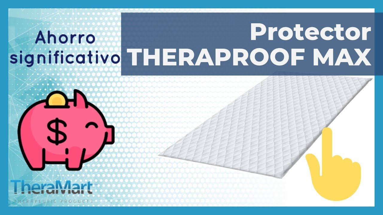TheraProof Max - Protector para incontinencia reutilizable hasta 300 veces 😱