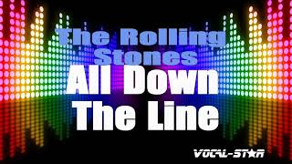 The Rolling Stones - All Down The Line (Karaoke Version) with Lyrics HD Vocal-Star Karaoke