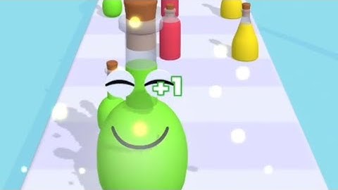 Juice run ! Satisfying video All level gameplay,  Android ios