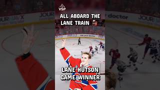 Lane Hutson OT game winner for Montreal Canadians !