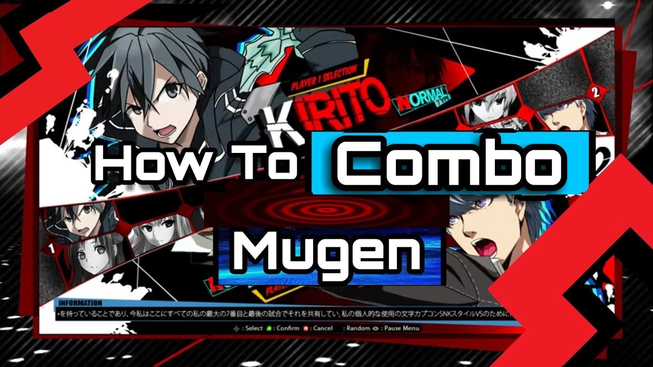How To Combo Mugen