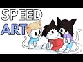 KITTY SQUAD! (Speed Art)