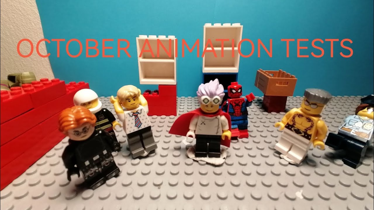 OCTOBER ANIMATION TESTS (STOP MOTION) - YouTube
