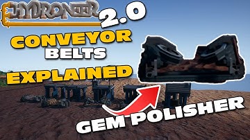 HYDRONEER 2.0 | CONVEYORS EXPLAINED - GEM POLISHER