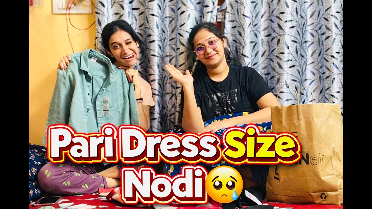 Pari ಕಿಡ್ಸ್ ಸೆಕ್ಷನ್ ಇಂದಾ ಬಟ್ಟೆ ತೂಗೊಂಡ್ಲು 😱🥲 | ಶಾಕ್ ಆಯ್ತಾ?