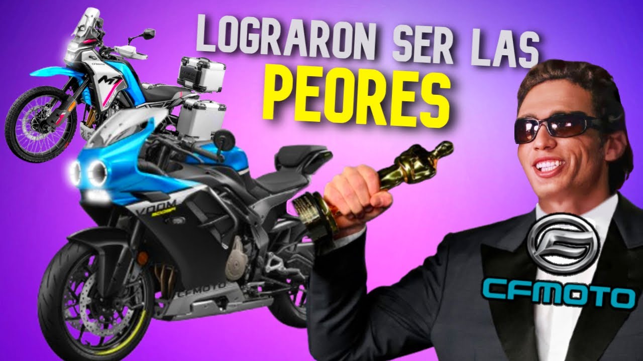 😱 Las MOTOS mas MALAS del 2025 han sido las.. CFMOTO 🥴 | La tentación de los MAS JOVENES