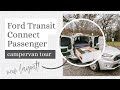 MICRO VAN TOUR | Ford Transit Connect Passenger Campervan