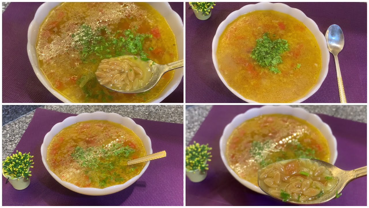 شوربة لسان العصفور بطريقة الطباخين والمطاعم المشهورة🍵واسرار نجاحها وطعمها اللذيذ😋👍