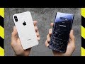 iPhone XS Max vs. Galaxy Note 9 Drop Test!