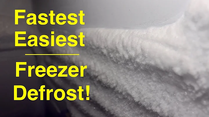 Simple Way to ●  Defrost Your Freezer  ( no effort ! )