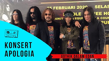 Gothik Malam Edan - Awie ft Search [ Rehearsal Konsert Apologia ]