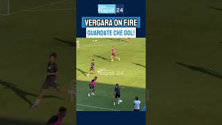 Vergara On Fire In Training  Look At That Goal 