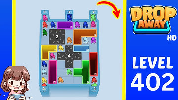 Drop Away Level 402 Solution Walkthrough