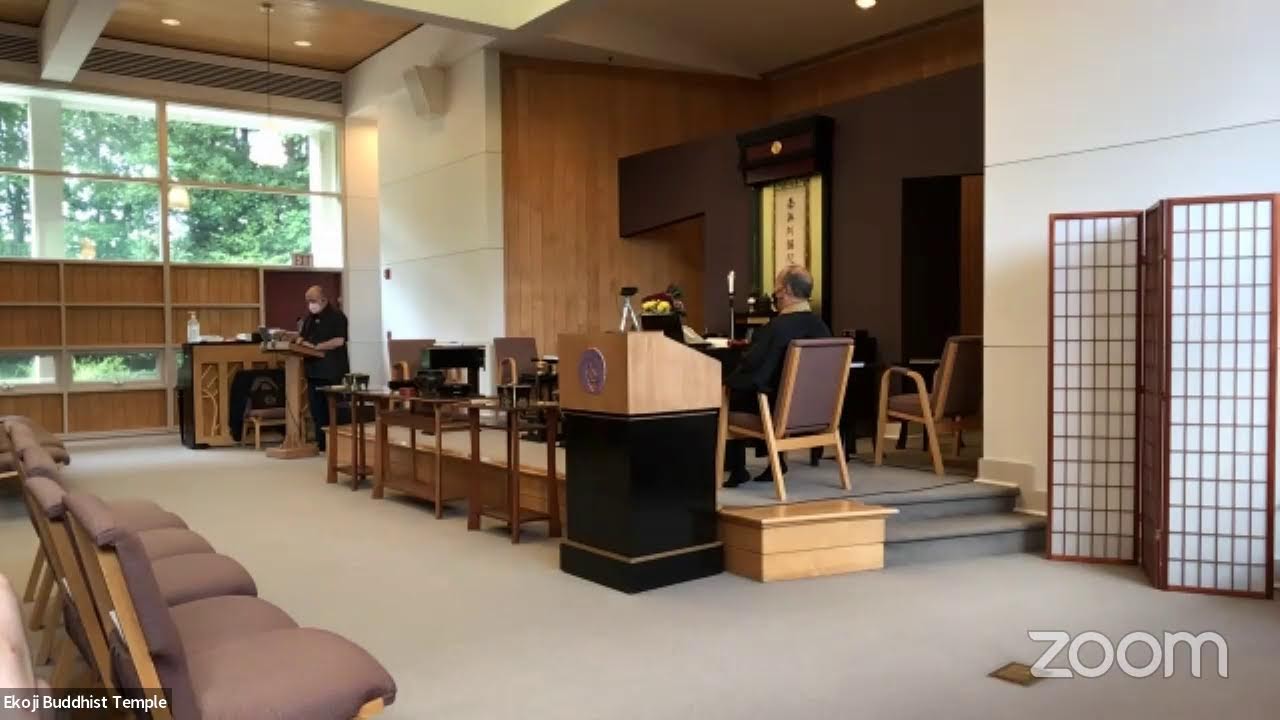Livestream Sunday Service - Ekoji Buddhist Temple - Come as you are