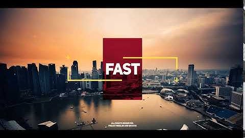 After Effects Template: Fashion Stomp Intro