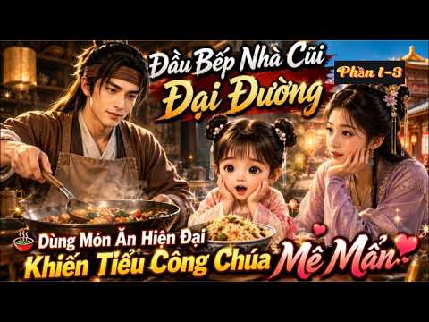[ Phần 1-3 ] Đầu Bếp Nhà Củi Đại Đường Dùng Món Ăn Hiện Đại Khiến Tiểu Công Chúa Mê Mẩn