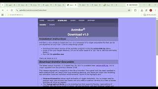 Trying To Download Anim8or