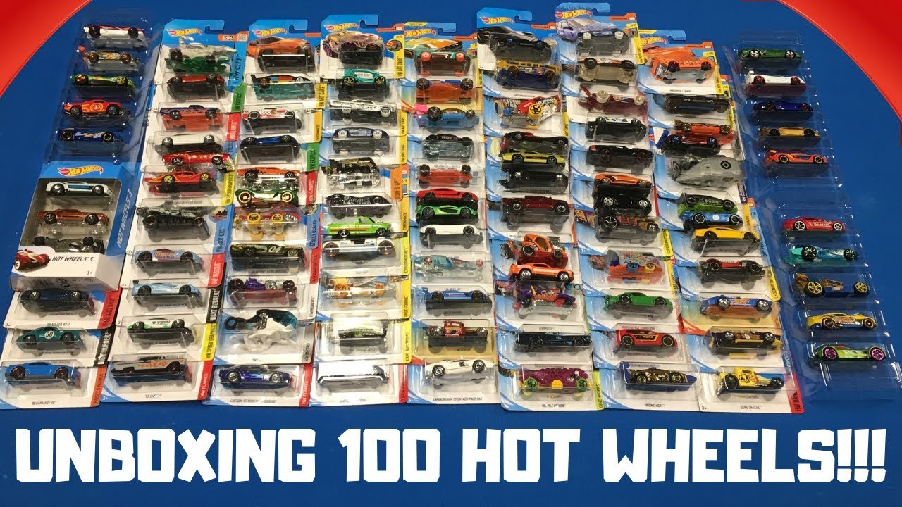 hot wheels 100 cars