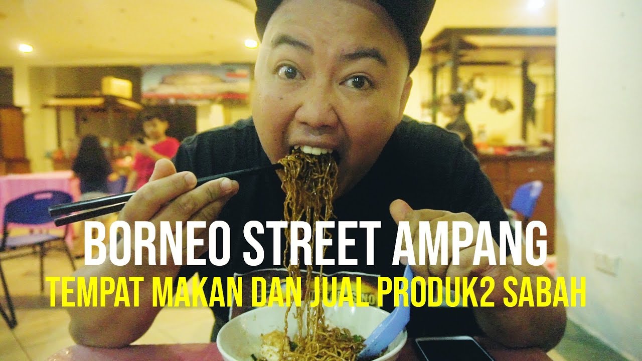 VLOG 35 | BORNEO STREET AMPANG | TEMPAT MAKAN DAN JUAL PRODUK2 DARI